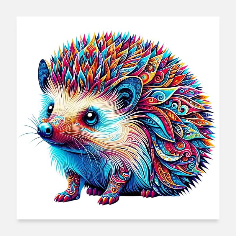 Igel Poster 60x60 cm