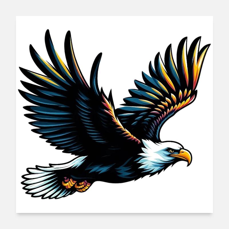 Aigle Poster 60 x 60 cm