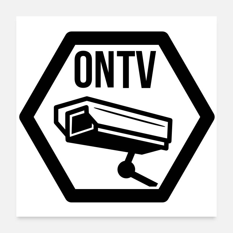 Graffiti Poster 60x60 cm