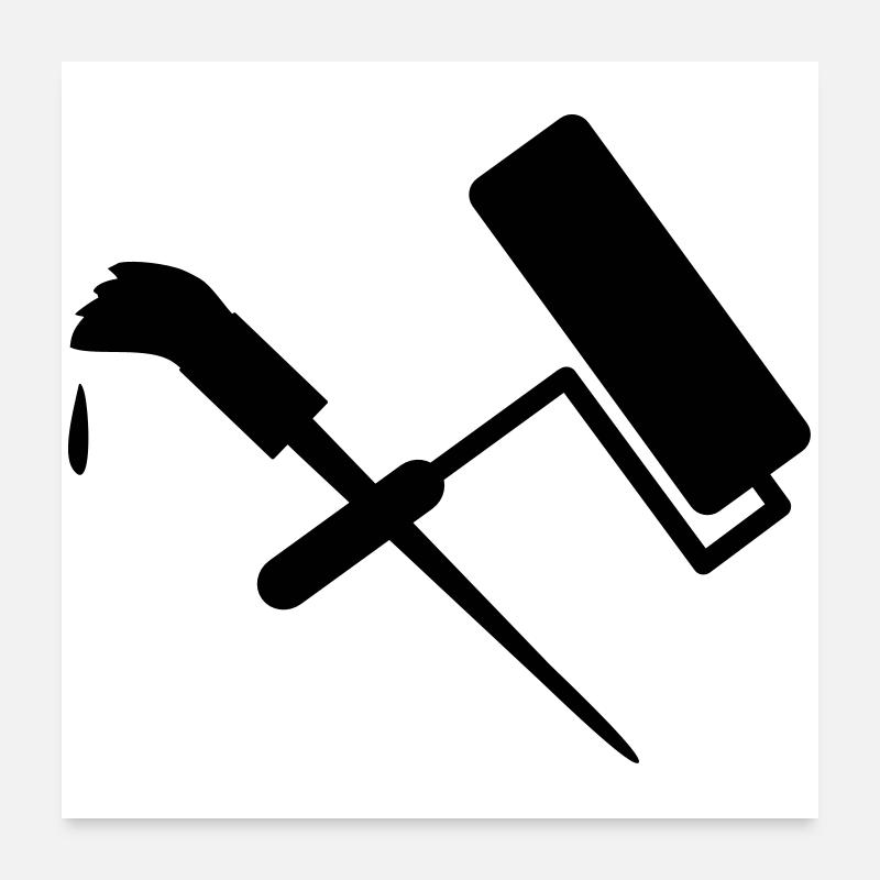 painter Poster 24" x 24" (60x60 cm)