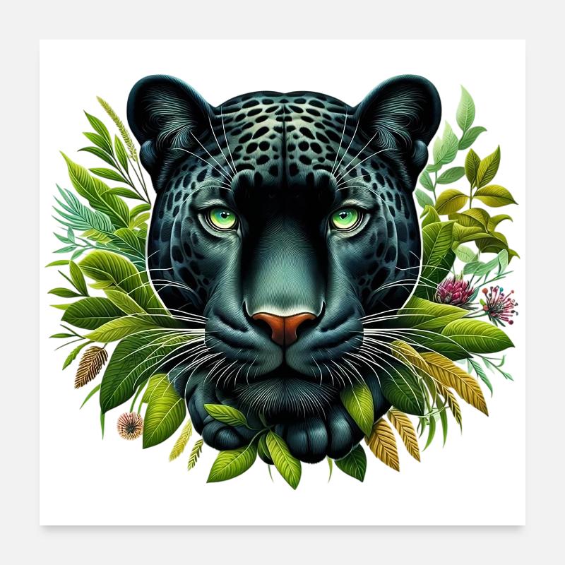 Panther Poster 60x60 cm