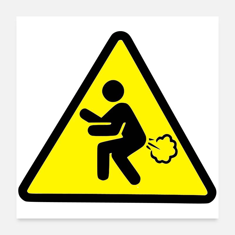 fart Poster 24" x 24" (60x60 cm)