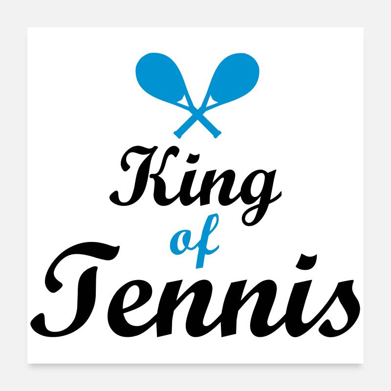 tennis Poster 60 x 60 cm