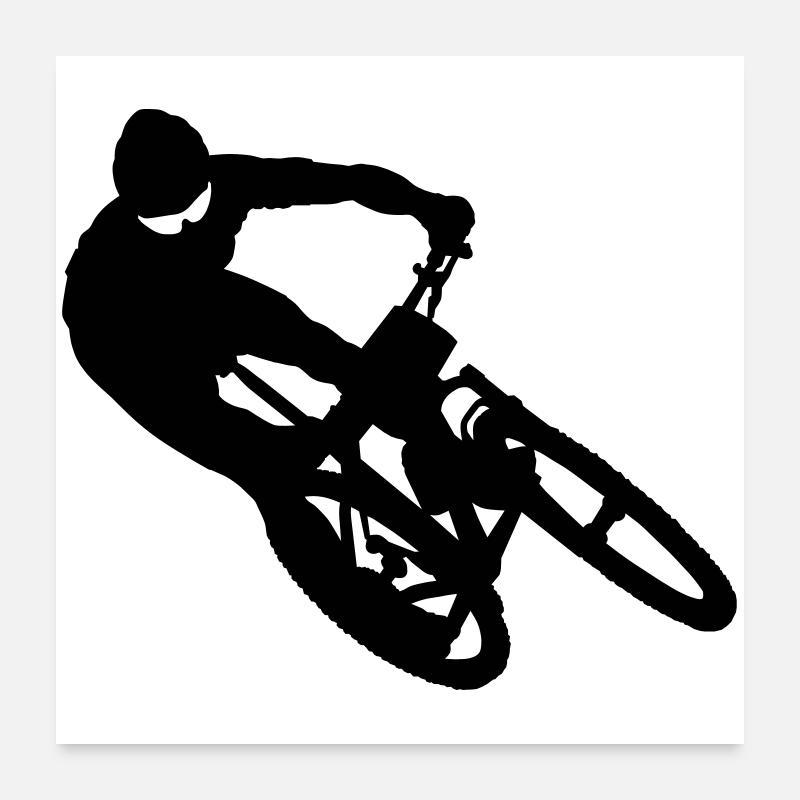 cycling Poster 60 x 60 cm