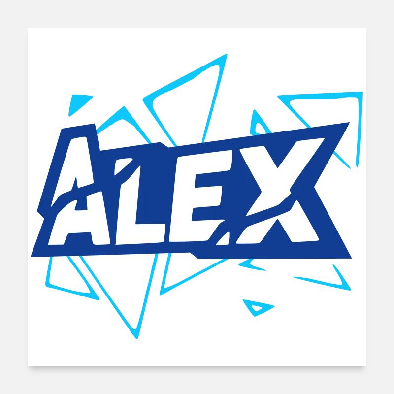 Alex Poster 60 x 60 cm