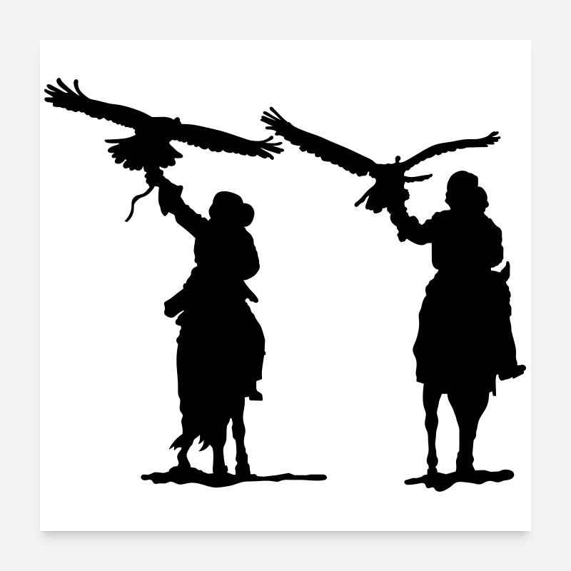 Jäger Poster 60x60 cm