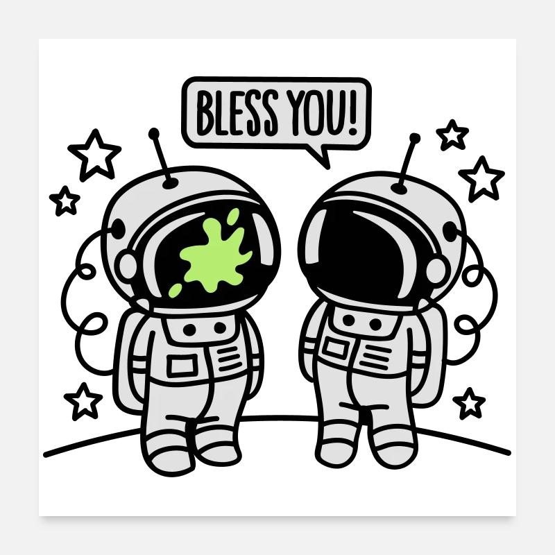 Bless you! Poster 24" x 24" (60x60 cm)