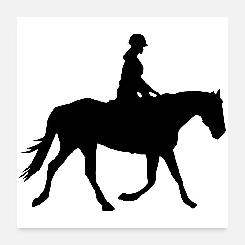 Rider Poster 24" x 24" (60x60 cm)