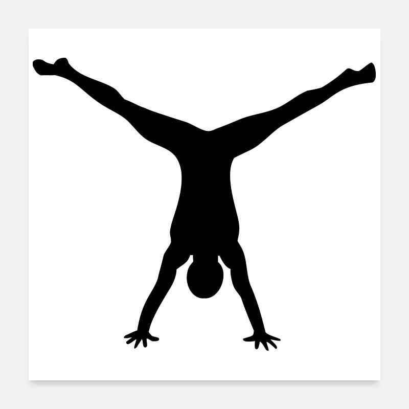 gymnastics3 Poster 60x60 cm