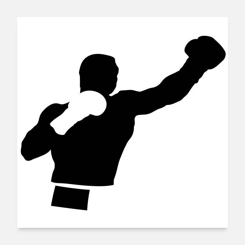 boxing_1 Poster 60 x 60 cm