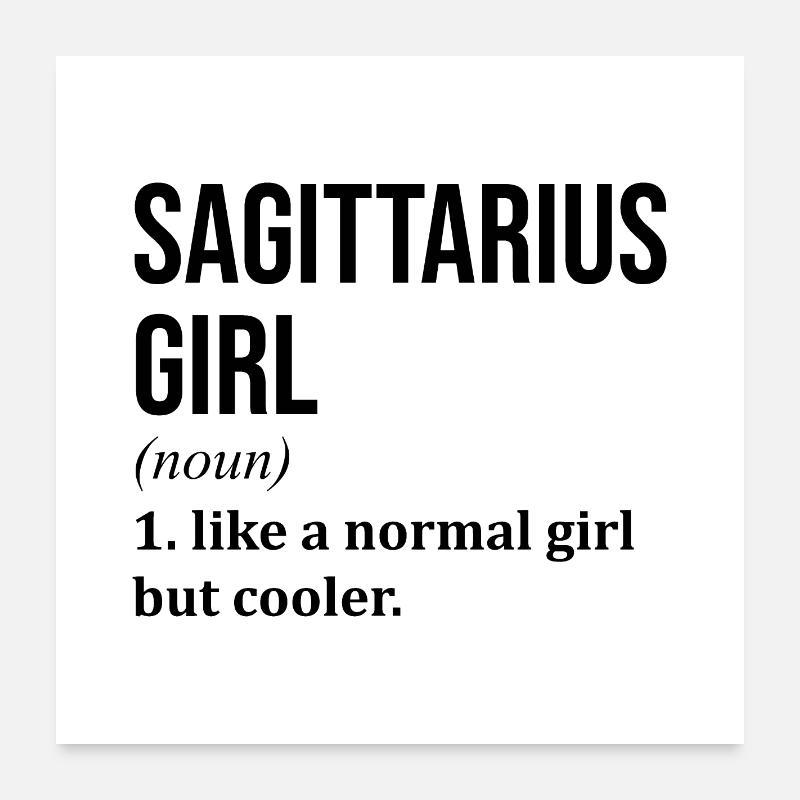 Sagittarius Poster 24" x 24" (60x60 cm)