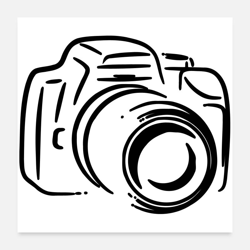 Reflex photo Poster 60 x 60 cm