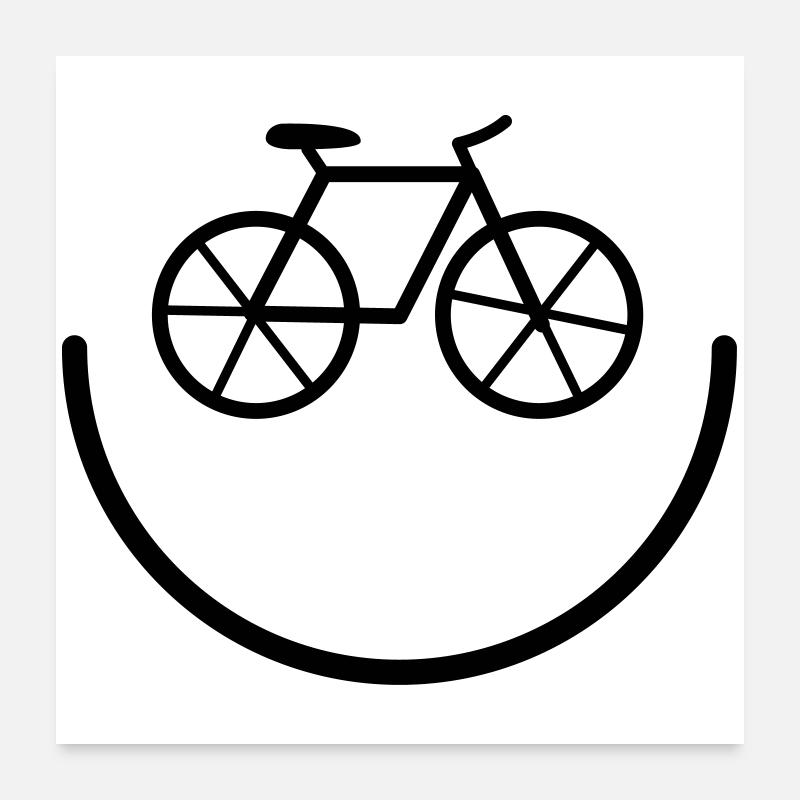 bicycle Poster 24" x 24" (60x60 cm)