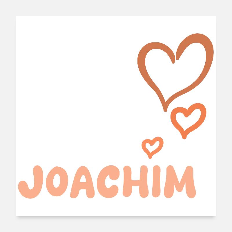 Joachim Poster 60 x 60 cm