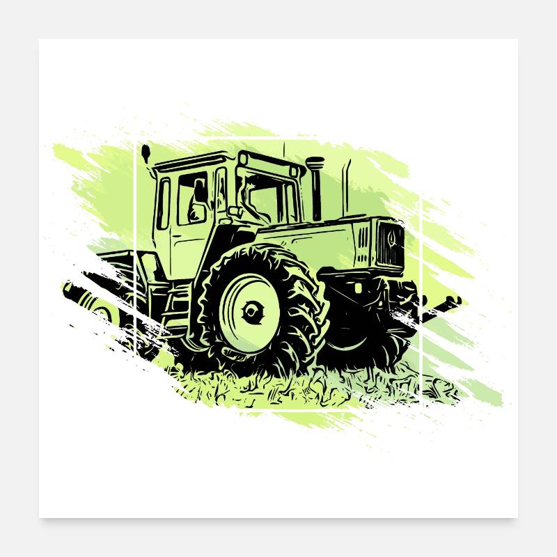 MB trac 1300 turbo Poster 60x60 cm