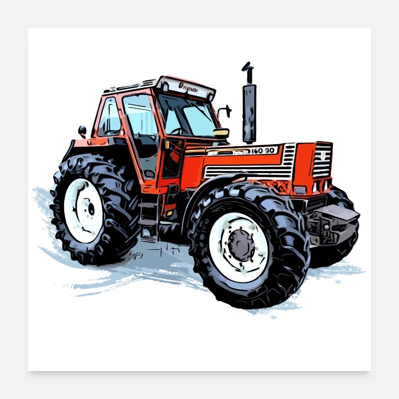 Tractor Turbo DT 160 90 Poster 24" x 24" (60x60 cm)
