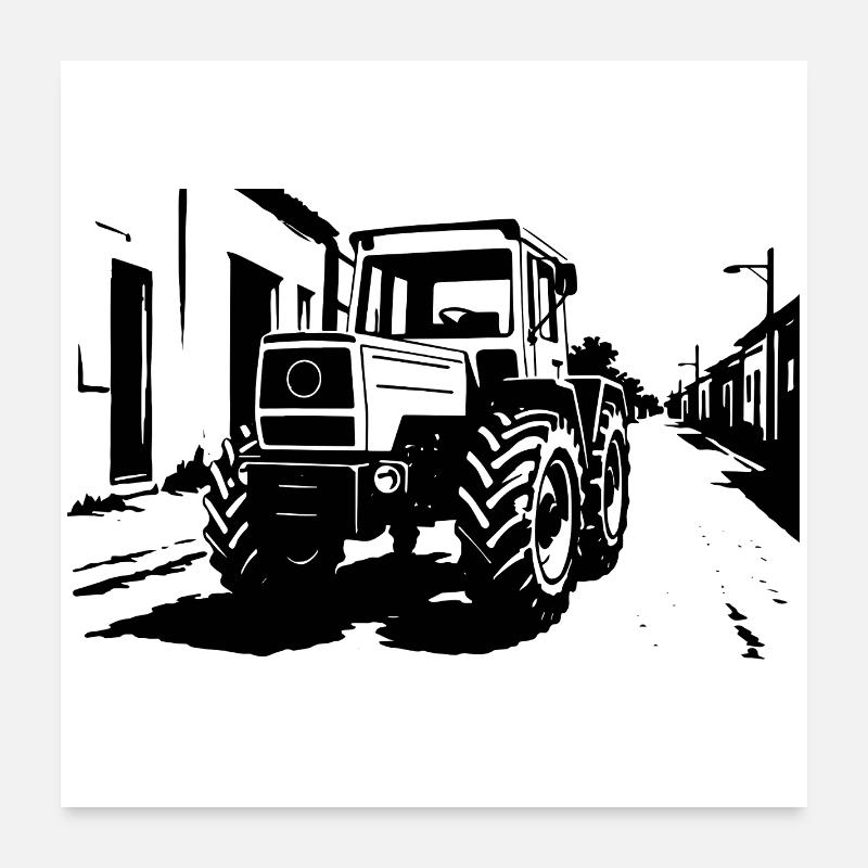 Trac-Power Classique Poster 60 x 60 cm
