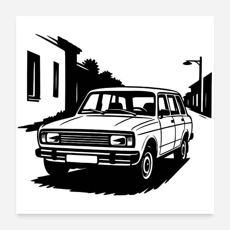 Eastern Bloc legend Poster 24" x 24" (60x60 cm)
