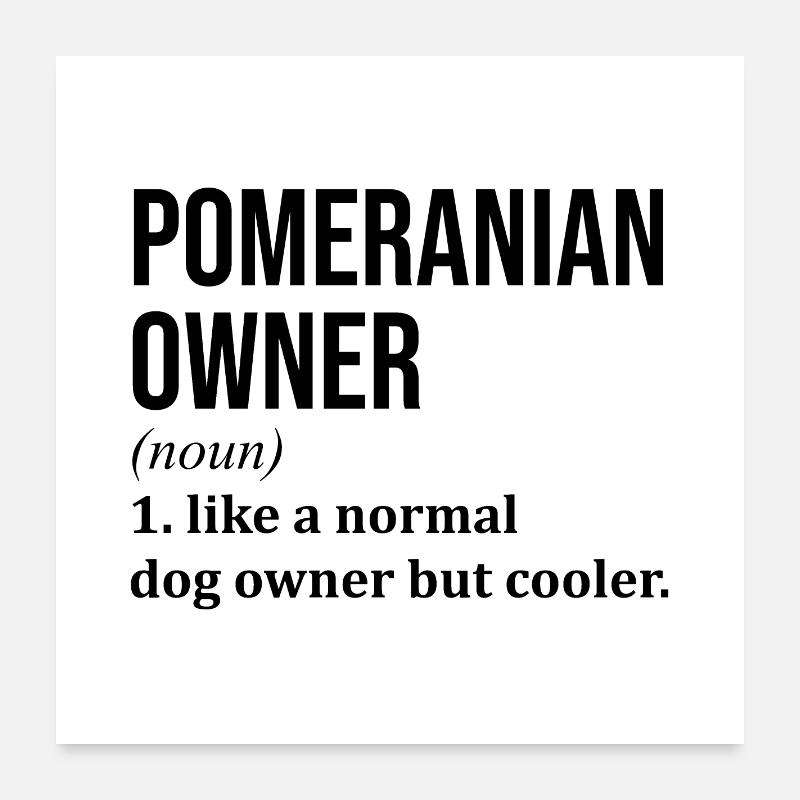 Pommern Poster 60x60 cm