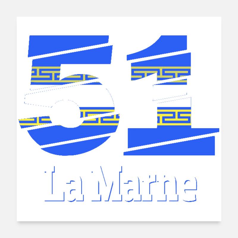 51 Poster 60 x 60 cm