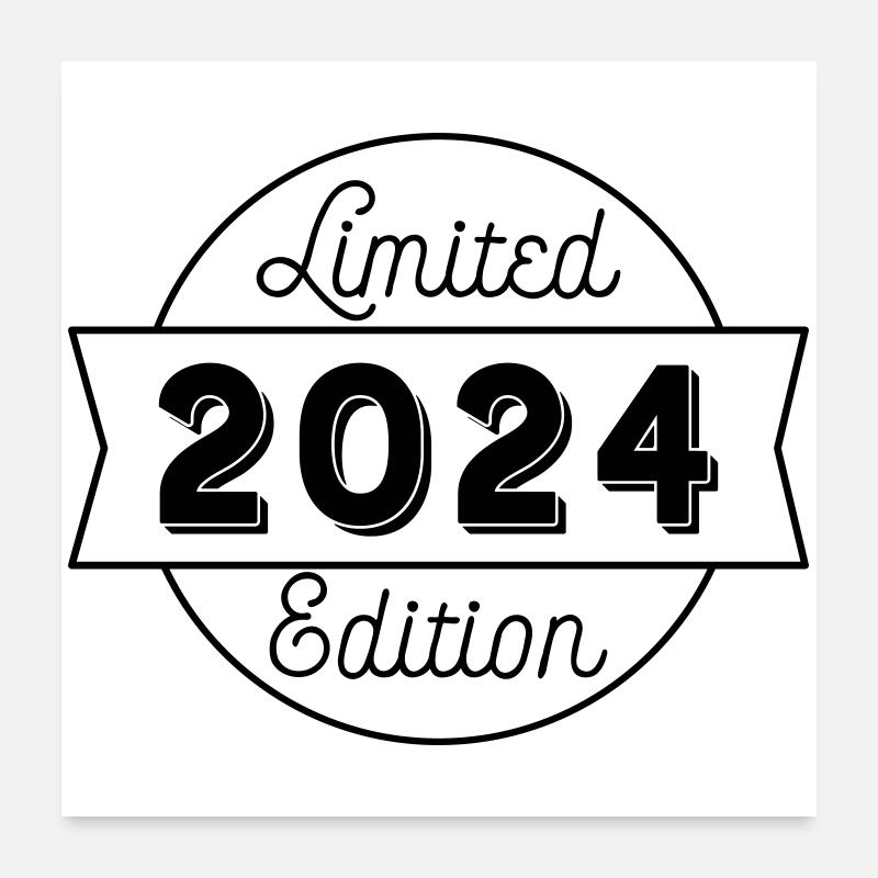 2024 limited edition Poster 60x60 cm