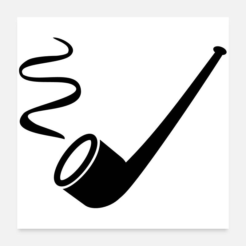 tuyau Poster 60 x 60 cm