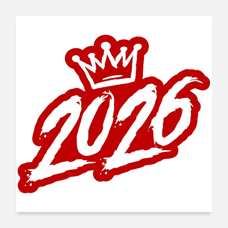 2026 year Krone Poster 24" x 24" (60x60 cm)