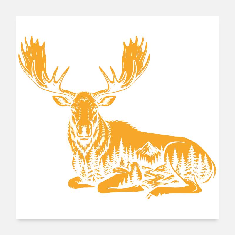 Élan Poster 60 x 60 cm