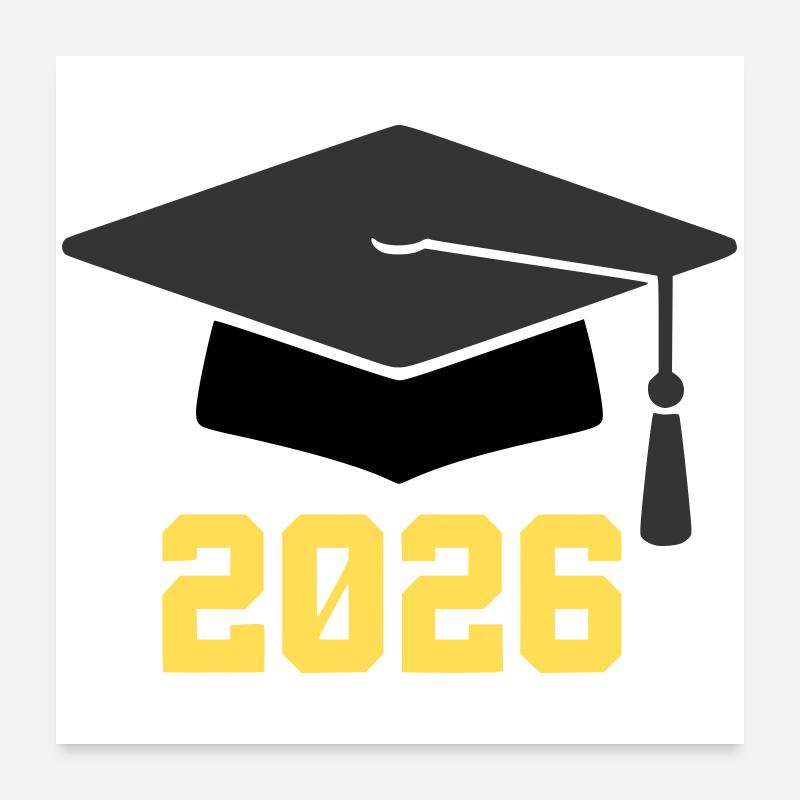 Doctoral Degree 2026 Poster 24" x 24" (60x60 cm)