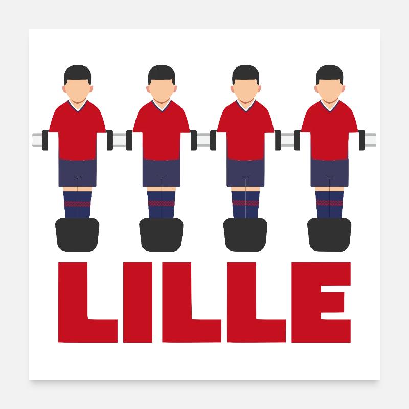 Lille Poster 60 x 60 cm