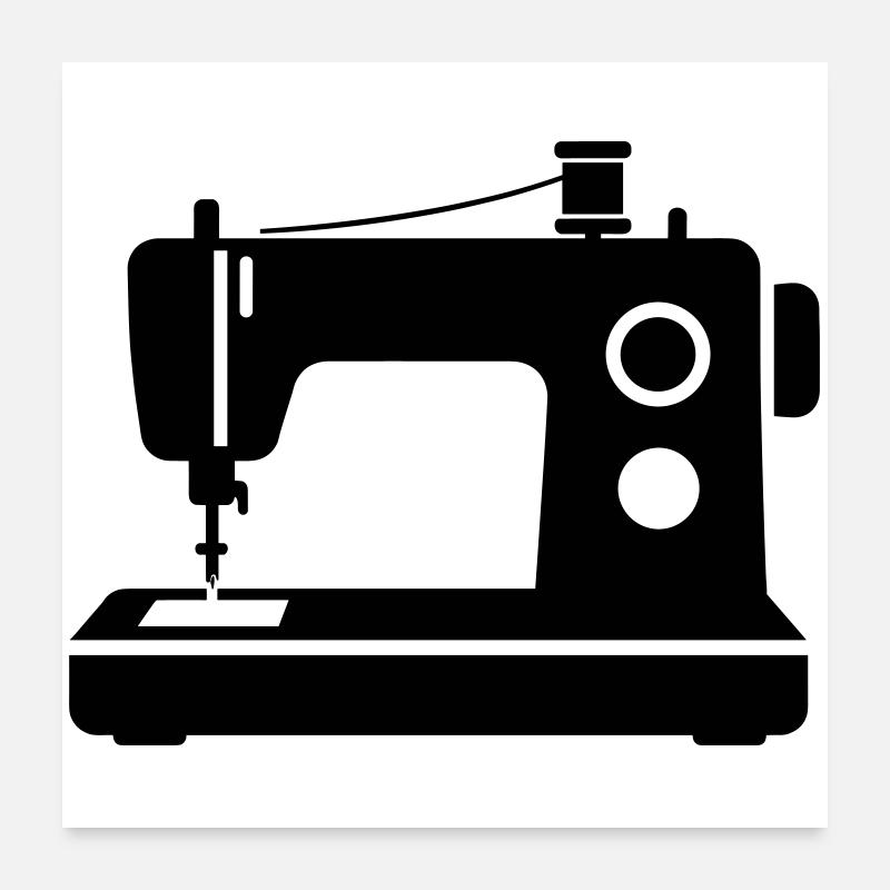 sewing machine Poster 24" x 24" (60x60 cm)