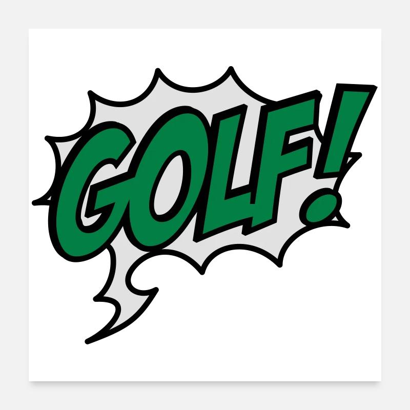 2541614 15928109 de golf Poster 60 x 60 cm