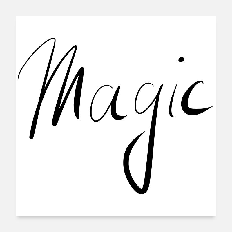 Magic Poster 60x60 cm