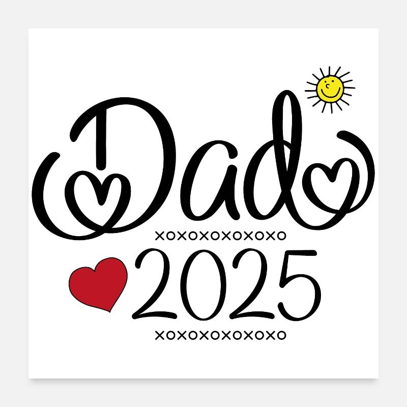 Papa 2025 Poster 60 x 60 cm
