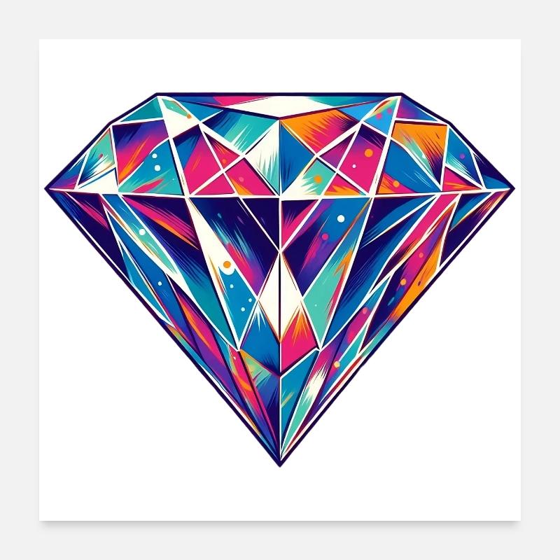 Diamond Poster 24" x 24" (60x60 cm)