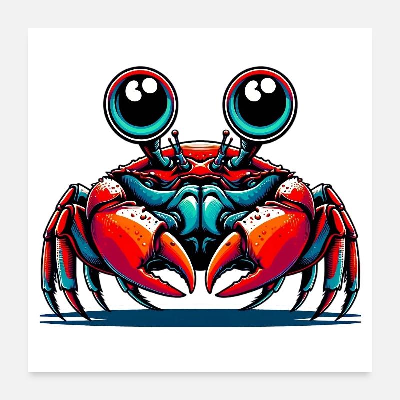 Krebs Poster 60x60 cm