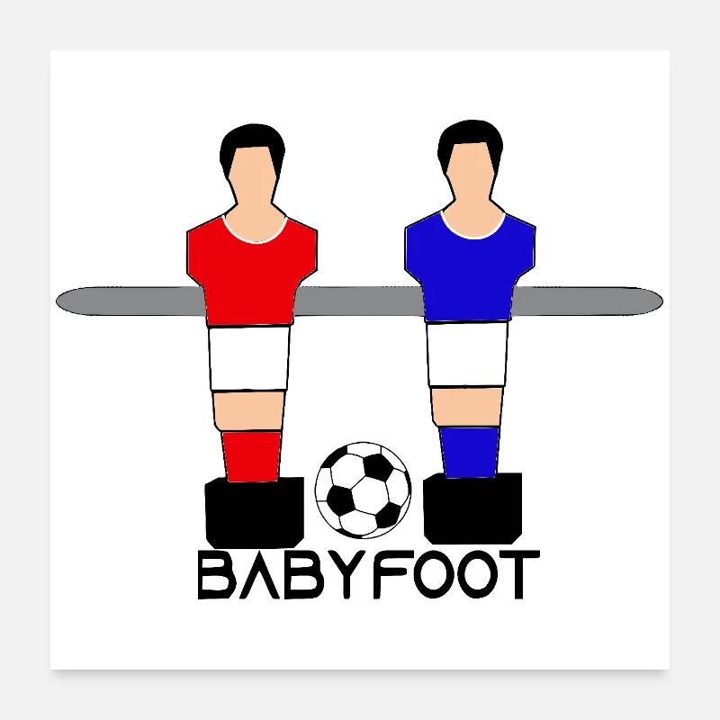 Table football Poster 24" x 24" (60x60 cm)