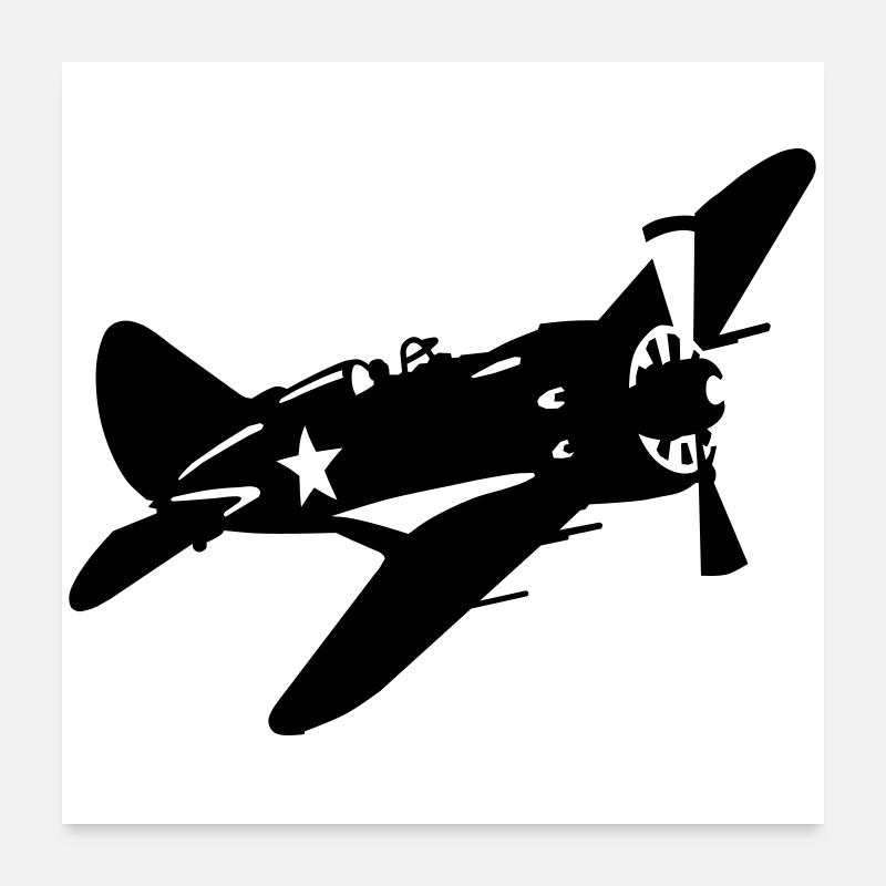 I-16 Poster 60 x 60 cm