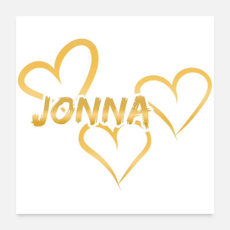 Jonna Jonna Poster 60 x 60 cm