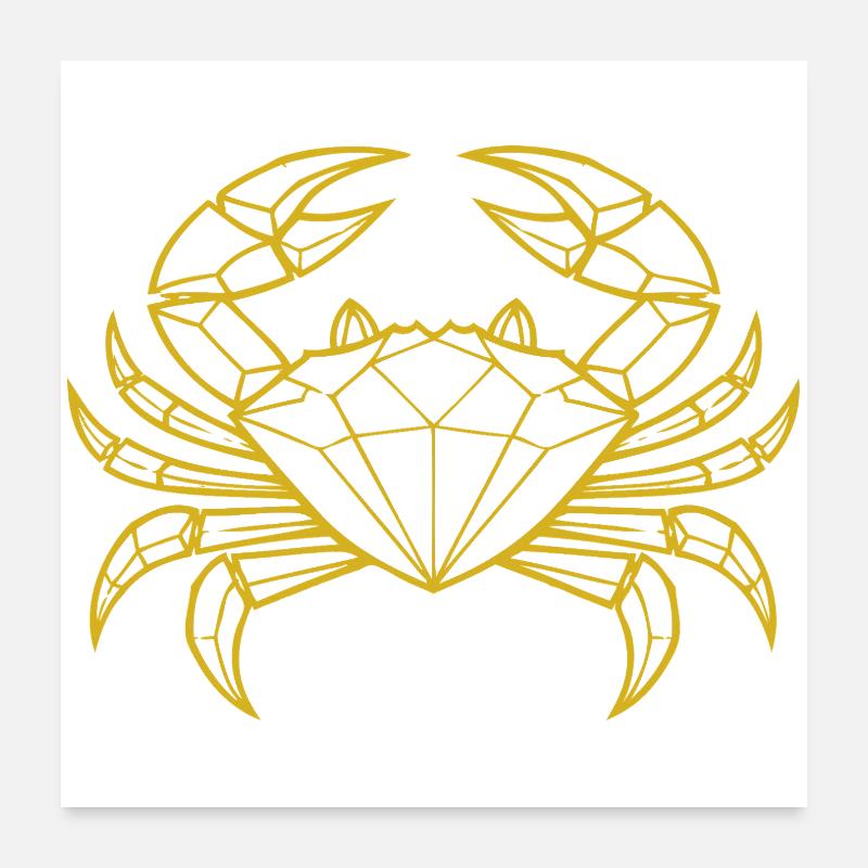 Cancer – Protection et force Poster 60 x 60 cm