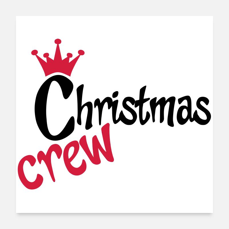 Christmas Poster 24" x 24" (60x60 cm)