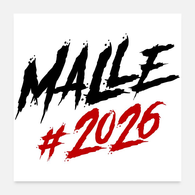 Équipe Malle 2026 Poster 60 x 60 cm