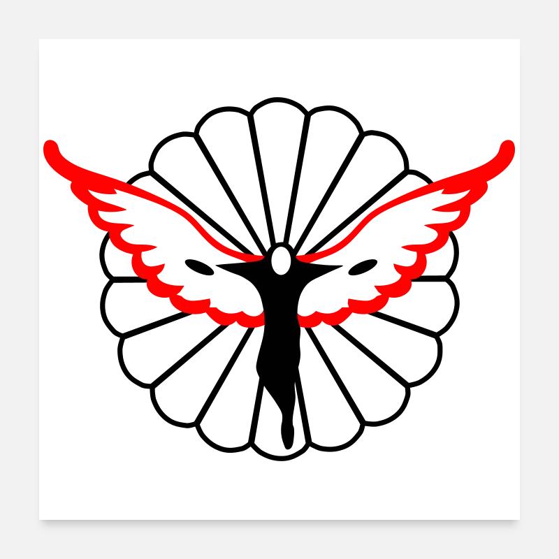 Ange Poster 60 x 60 cm