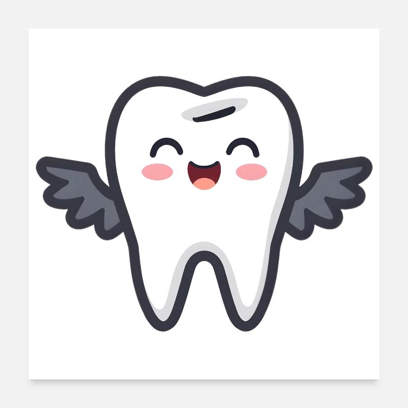 tooth Poster 24" x 24" (60x60 cm)