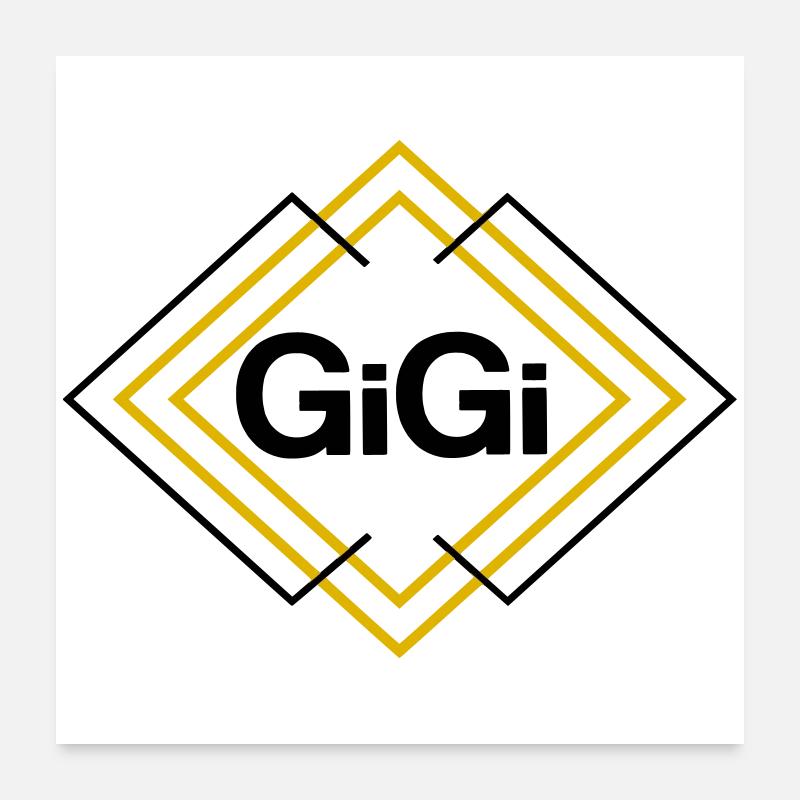 Gigi Poster 60 x 60 cm