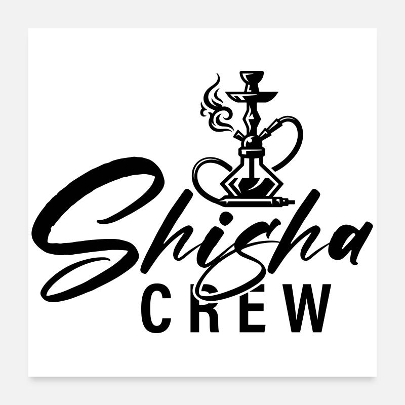 Équipe Shisha Poster 60 x 60 cm