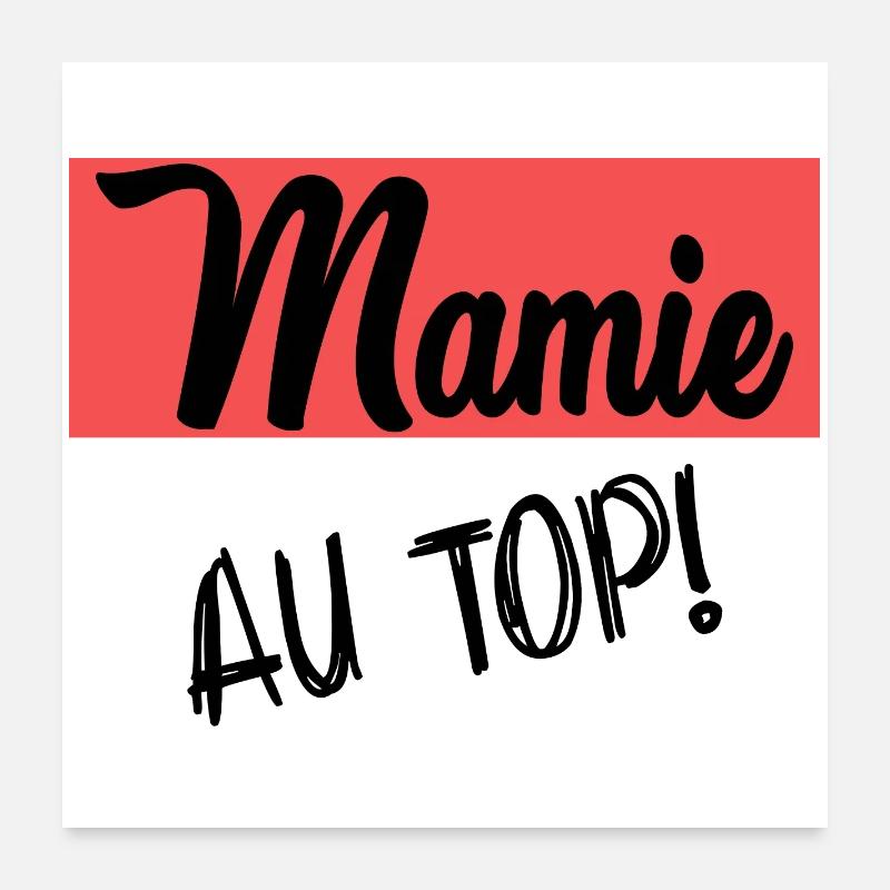 GRANNY Poster 24" x 24" (60x60 cm)