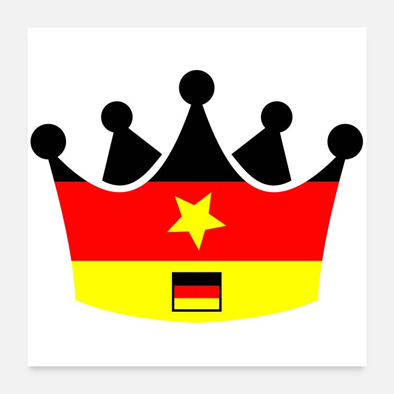 Germany Krone Poster 24" x 24" (60x60 cm)