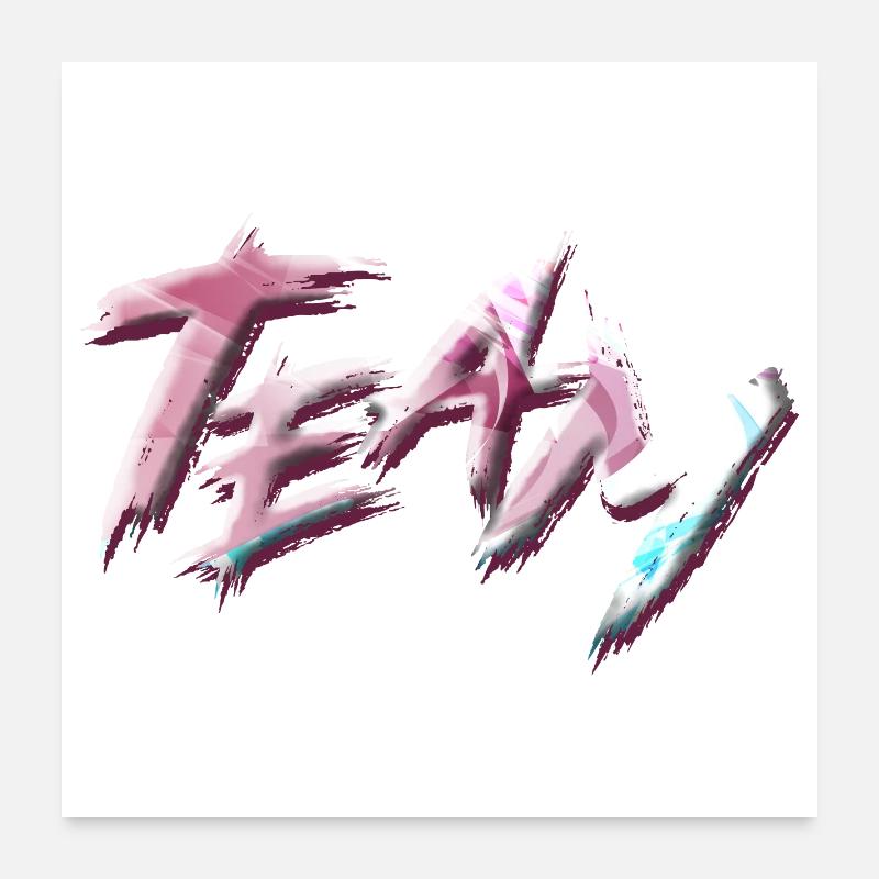 Team Poster 24" x 24" (60x60 cm)