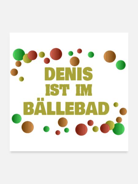 De als Baelle - Poster 24" x 24" (60x60 cm) - white - Front